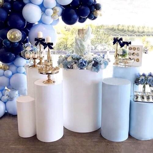New wrought iron wedding props cylindrical dessert table cylindrical dessert table window welcome area birthday decorations
