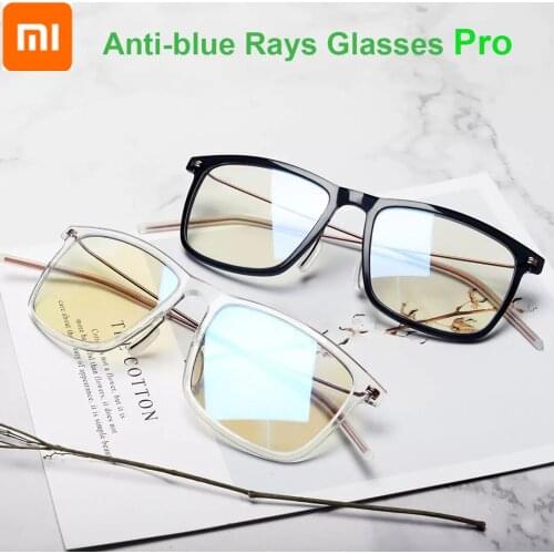 2020 Original Xiaomi Mijia Anti-blue Rays Goggles Pro Men Women Ultralight Anti-UV Glasses For Computer Phone Eye Protection