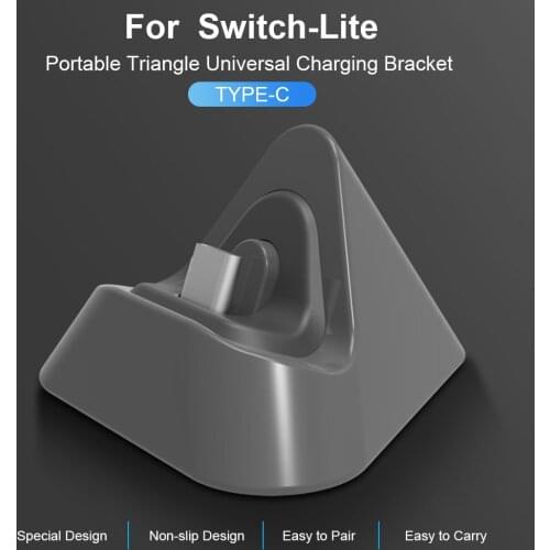 Portable Triangle Universal Gaming Machine Charging Base Bracket Charger for nintend switch dock for nintendo switch accessories