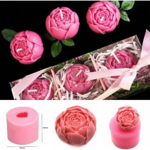Rose Flower Silicone Molds Wedding Cupcake Topper Fondant Cake Decorating Tools Sugarcraft Candy Clay Chocolate Gumpaste Moulds