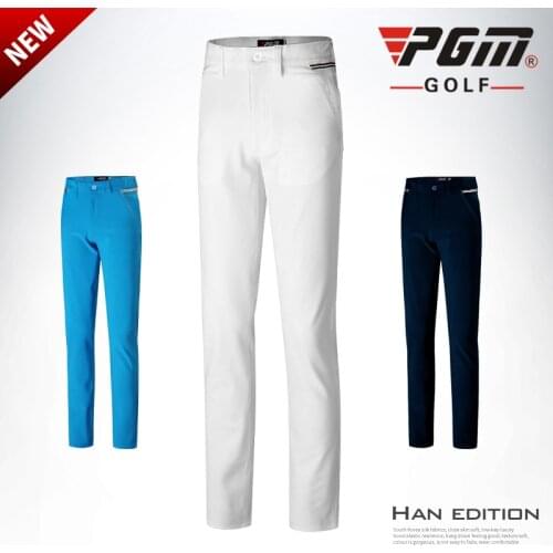 Pgm Children Boys Golf Pants Summer Breathable Comfortable Golf Sport Trousers High Elastic Children Full Length Pants D0997