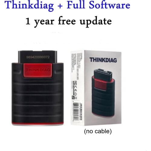 THINKCAR Thinkdiag ( Full Software 1 Year Free Update) Full System OBD2 Diagnostic Tool Powerful than for Easydiag