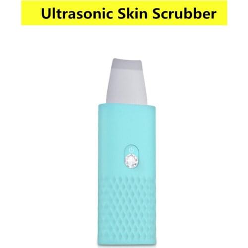 Ultrasonic Ion Deep Cleaning Skin Scrubber USB Rechargeable Peeling Shovel Facial Pore Cleaner Blackhead Remover Face Lifting