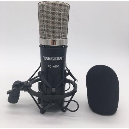 Top Quality Takstar pc-k600 professional computer recording microphone Side-address condenser mic simple edition No Audio Cable
