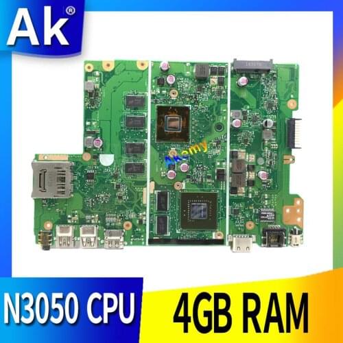 X441SC motherboard N15V-GL1-KA-A2 N3050 CPU 4GB RAM Mainboard REV2.0 For Asus X441S X441SC Laptop motherboard 100% Tested