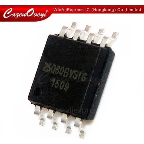 10pcs/lot W25Q80BVSSIG W25Q80BVSIG 25Q80BVSSIG 25Q80BVSIG W25Q80 25Q80 SOP-8 In Stock