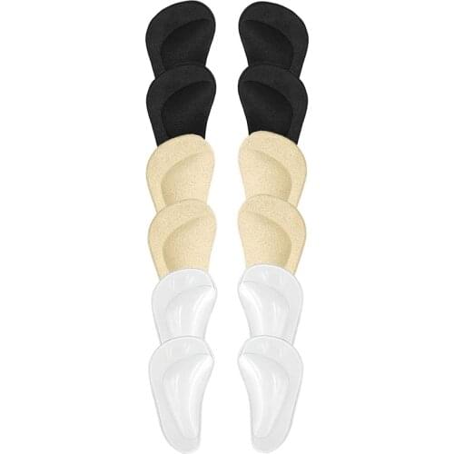 12PCS) Arch Support,Soft Gel Insole Pads,High Heel Inserts Reusable Arch Cushions Best for Plantar Fasciitis and Flat Feet,Arch