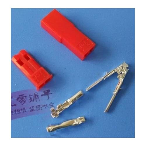 30 Set JST 2 Pin Female & Male red Color Housing & Pin Connector
