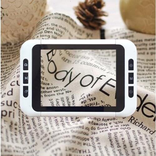32X 3.5inch LCD Electronic Newspaper Reading Digital Magnifier Portable Reading Aid Magnifying Low Vision People Helping Loupe