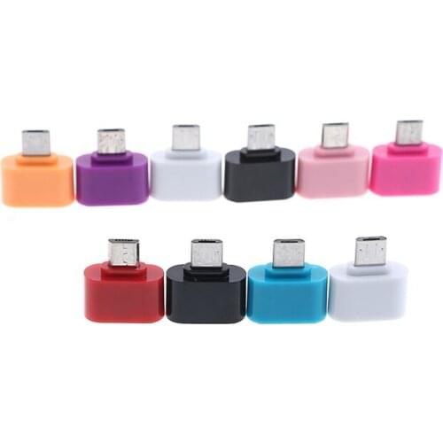 5PCS/set Micro USB To USB OTG Adapter Cable Mini Extension Adapter Converter Plug And Play For Android SmartPhone