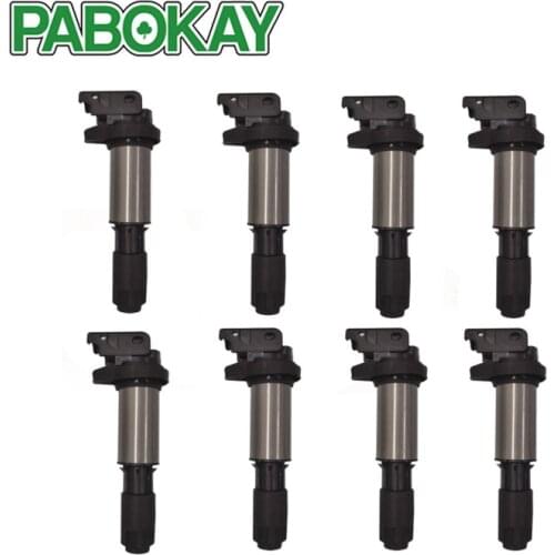 8 pieces x Ignition Coils for BMW 5,6,7 Series X5 , Z8 3.6L, 4.0L, 4.4L ,4.8L 4.9L Engine 12131712219 12137551260 12131712223