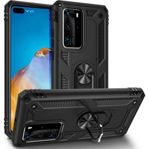 Case For Huawei Mate 40 Pro Plus Y8S Y8P Y9S Shockproof Ring Kickstand Car Mount Military Cover For Huawei Y6P Y7P Y5P P40 Lite
