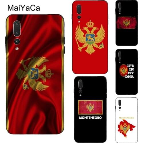 MaiYaCa Montenegro Flag Case For Huawei Honor 7A Pro 7C 8A 8C 8S 8X 9X 9 10 Lite 20 Pro 10i Y6 Y7 Y9 2019 Nova 5T