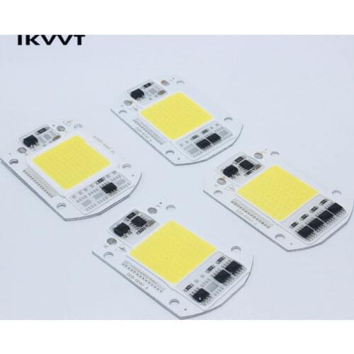 LED COB Bulb Chip 15W 25W 40W 50W LED Chip 110V 220V Input IP65 Smart IC Fit For DIY LED Flood Light Cold White Warm White