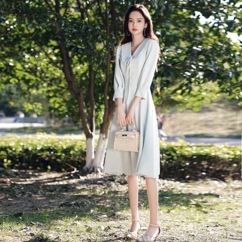 Elegant Princess Collar Seven Points Sleeve Daily Evening Dress Women Back Zipper Formal Gowns Robe De Soiree Cheongsam 3XL