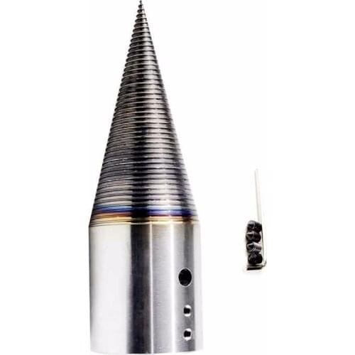 Factory Outlet High-quality Electric wood splitter Wood chopper Log Splitters Cone drill bit Split axe hammer Splitting cone