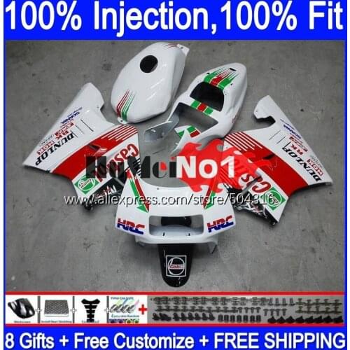 Injection For HONDA NSR250R MC21 PGM3 1990 1991 1992 1993 Castrol red 132MC.12 NSR250 NSR 250 R RR NSR 250R 90 91 92 93 Fairing