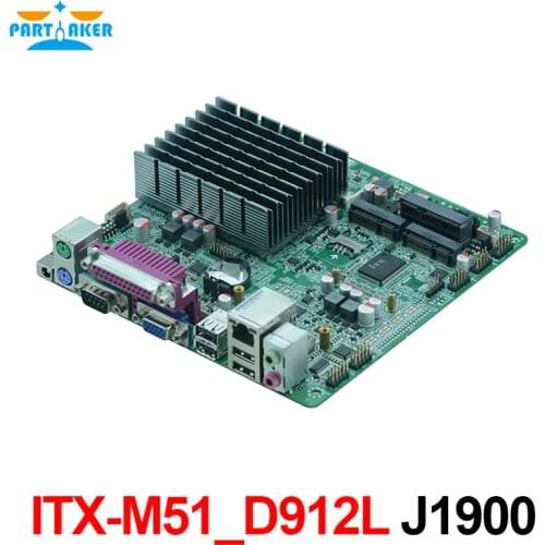 ITX-M51_D912L Intel J1900 Processor X86 Bay trail Mini ITX Motherboard with Gigabit Ethernet