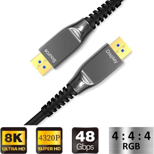 HDMI 2.1 Cable 8k 48Gbps Fiber Optic HDMI Cable for PS4 Projector HDTV Box PS4/3 Projector Ultra High Speed HDMI Cable