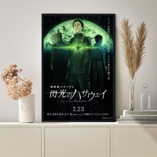 Kidô senshi Gandamu: Senkô no Hasauei Movie Poster Canvas Print Art Wall Painting Home Decoration Gift