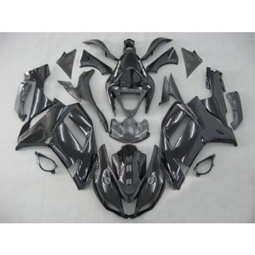 Motorcycle Fairing kit for KAWASAKI Ninja ZX6R 07 08 ZX6R 636 2007 2008 Whole black ABS Plastic Fairings set +7 gifts SC10