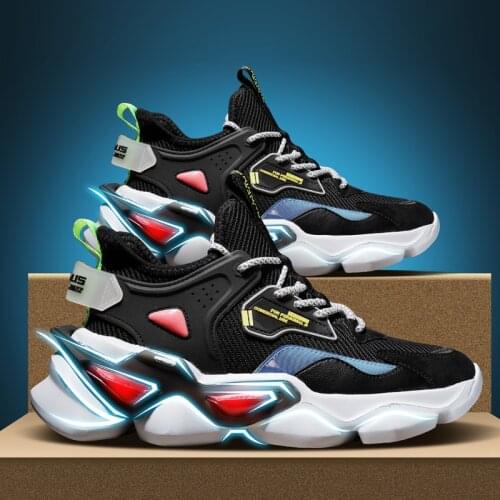 New Mens Fashion Mesh Sneakers High Quality Sports Casual Shoes Lace-up Men Shoes Lightweight Walking Sneaker Zapatillas Hombre