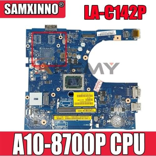 LA-C142P Laptop motherboard for Dell Inspiron 15-5555 14-5455 original mainboard A10-8700P CN-0GD4HR 0GD4HR GD4HR