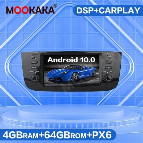 Android 10.0 Car GPS Navigation Radio Recorder For Fiat Linea Punto EVO 2012-2015 Multimedia Player Auto Audio Stereo Head Unit
