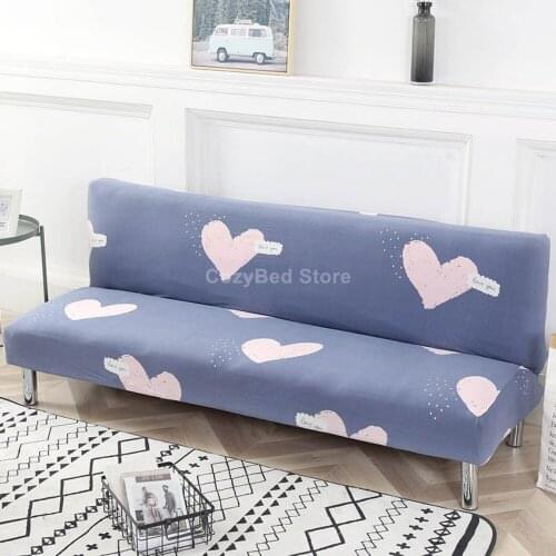 Cute Heart Elastic Sofa Cover Polyester Corner Funda Sofa Couch Slipcover Chair Protector L Shape Luxury Fashion Modern Cartoon