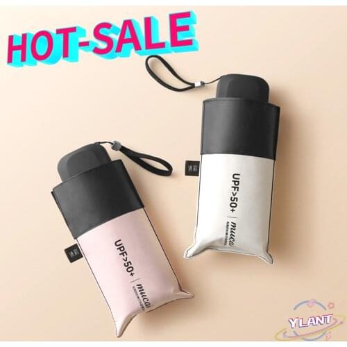 SWT Mini Women Pocket Small Umbrella Anti UV Paraguas Sun Umbrella Rain Windproof Light Folding Portable Umbrellas For Boy Girl