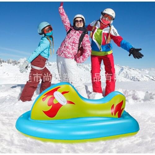 Inflatable ski motorboat ski boat ski car winter ski childrens toy