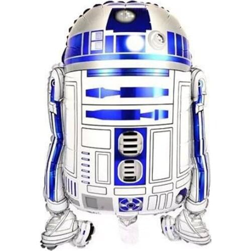 Life Size R2D2 Droid ChildrenS Party Foil Airwalker Balloon