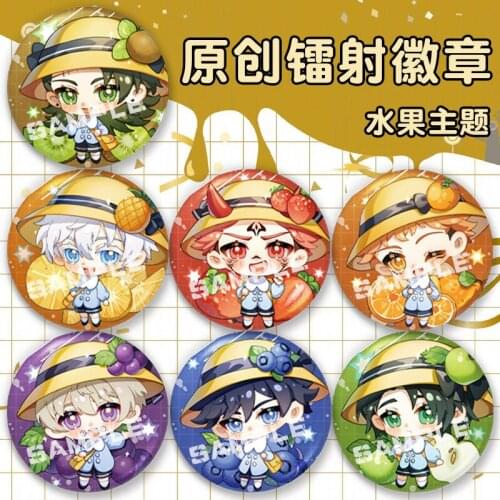 Jujutsu Kaisen New Arrival Cosplay Japan Anime Brooches Badge Pin Bag Pendant Gift School Props Backpack Clothes