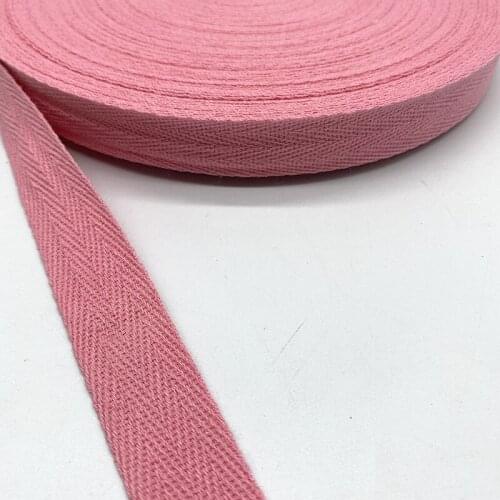 New 10mm 20mm 100% Cotton Ribbon Hserringbone Ribbon Hair Bow Party Christmas Wedding DIY Sewing Crafts #21