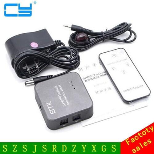 New HD Digital Optical Audio Switch SPDIF/ TOSLINK Optical Audio 3x1 Switcher with Remote Controller