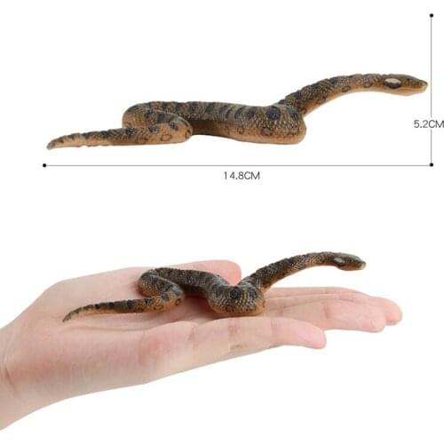 Fake Realistic Rubber Toy Snake North Us Green Anaconda Halloween to Scare Props Funny Toy