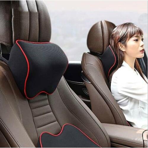 Car Neck Headrest Pillow Cushion for Honda Hrv Civic Accord Cr-v Freed Pilot Odyssey Fit City BR-V Mobilio WR-V