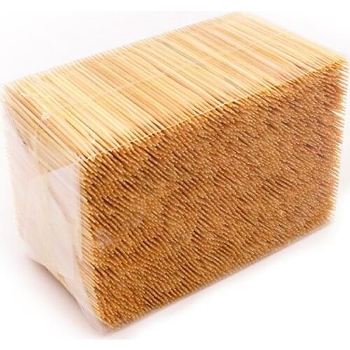 3500Pcs/lot Bamboo Toothpicks Oral Wooden Tooth Pick Care Home Kitchen Accessories