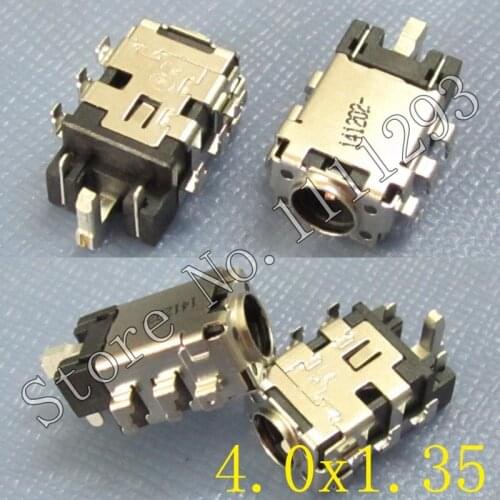 5pcs/lot DC Power Jack Socket Connector for Asus E402N E402S E402MA E402SA E403S E403SA E406SA etc Laptop DC-IN Port 4.0x1.35