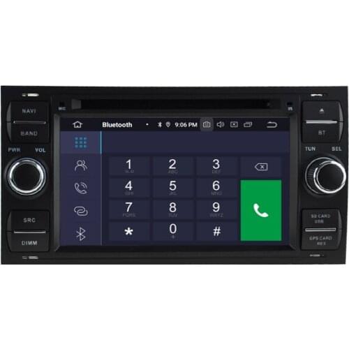 7" Android 10.0 OS Car DVD Multimedia GPS Radio System Player for Ford Focus 2005-2007 & C-Max 2007-2009 & Fiesta 2005-2008