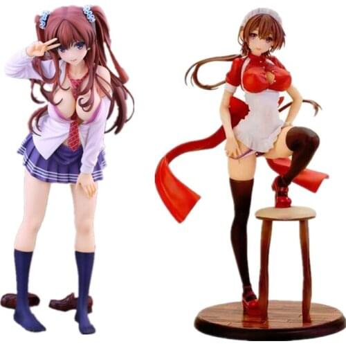 Anime SkyTube Comic Misaki Kurehito Fukasaki Gojin Maid Sexy Girl PVC Action Figure Toy Adult Statue Collectible Model Doll Gift