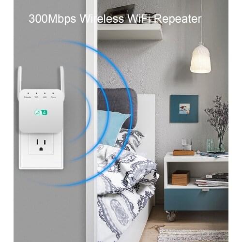 Hot Wireless WiFi Repeater WiFi Booster 300Mbps WiFi Amplifier Wi-Fi long Signal Range Extender Wi Fi repeater 802.11N