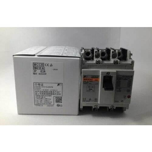 BW63EAG 3P 63A New in box Fuji Circuit breaker free shipping #exp