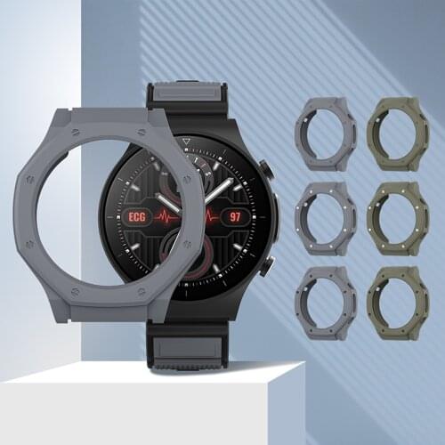 For Huawei Gt2 Pro Smart Watch Tpu Color Matching Protective Shell Sports Style Smart Watch Watch Case Full Cover Screen Protect