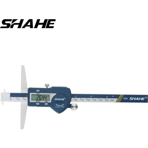 Shahe 0-150 mm digital caliper stainless steel double hooks digital depth vernier caliper digital caliper 150mm