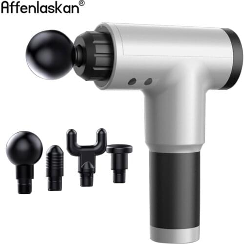 8000r/min Therapy Massage Guns 6 Gears Muscle Massager Pain Sport Massage Machine Relax Body Slimming Relief With 4 Heads