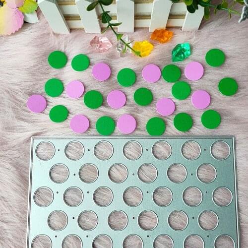 New Picture frame circle Metal Cutting Dies Stencil Scrapbooking Embossing New Christmas Craft Stamps And Dies