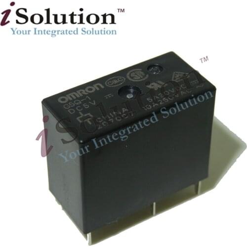 10PCS/LOT New Omron Relay G5Q-1-12V G5Q-1-5V G5Q-1-24V G5Q-1 DC24V G5Q-1 DC12V 5V 24VDC 10A 5PIN power Relay