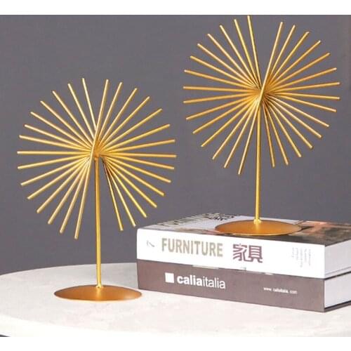 Nordic wrought iron crafts small decorations home living room decorations light luxury housewarming opening gifts gifts lucky de