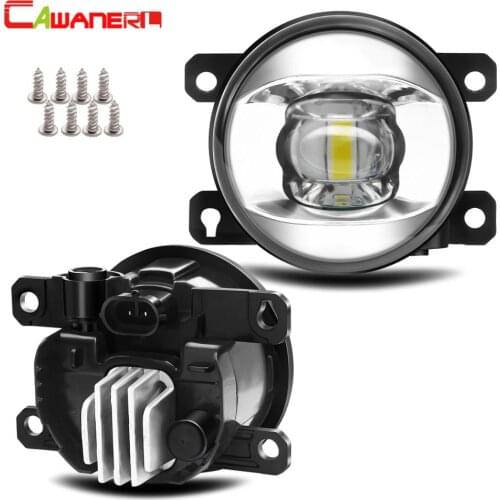Fog Light Assembly 30W Car Front Bumper LED Fog Lamp DRL H11 12V For Ford Focus Fiesta Fusion Transit Ranger C-Max Explorer Edge